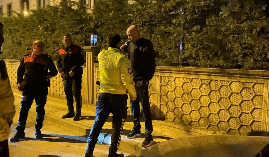 Uygulamadan kaçan alkollü sürücüden polislere: "Amerikan polisi misiniz?"