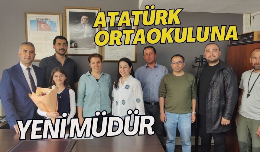 Atatürk Ortaokulu'na Yeni Müdür