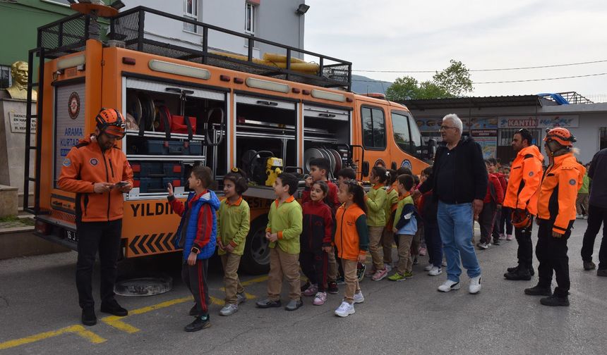 Yıldırım Beledisi'nden 6 bin öğrenciye afet eğitimi