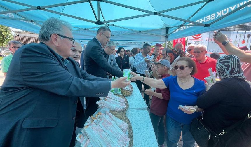 Yöresel lezzetler damakları şenlendirdi