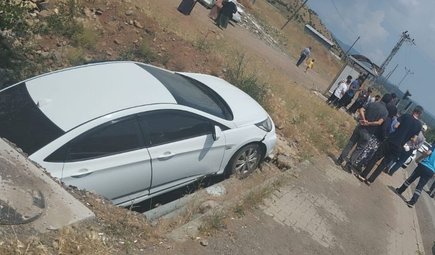 Bingöl'de trafik kazası: 1 yaralı