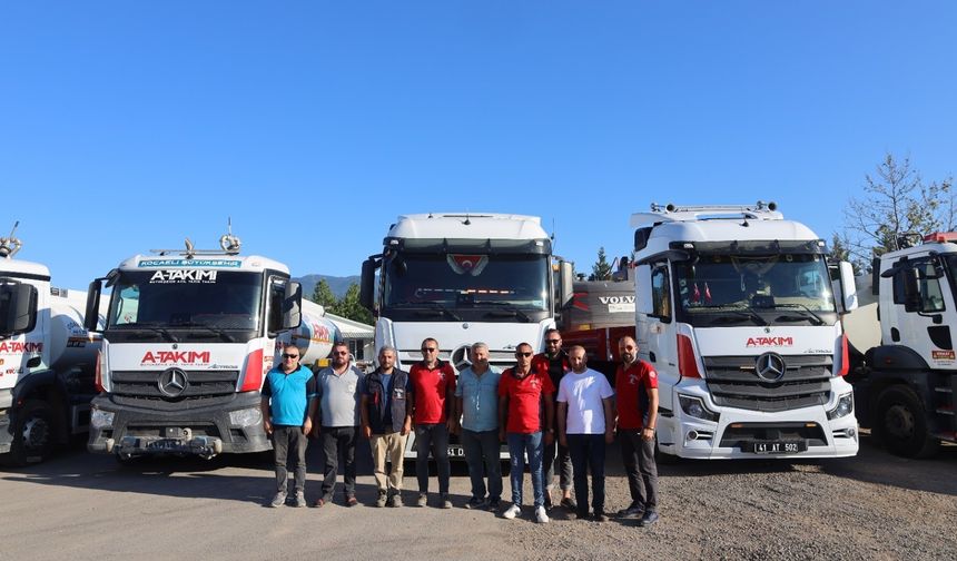 Kocaeli Büyükşehir, Sakarya'nın yardımına koştu