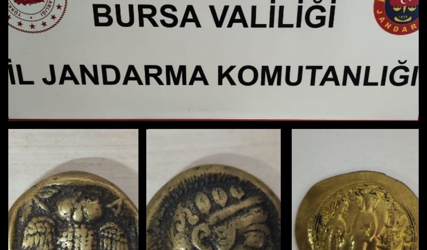 Bursa'da tarihi eser operasyonu