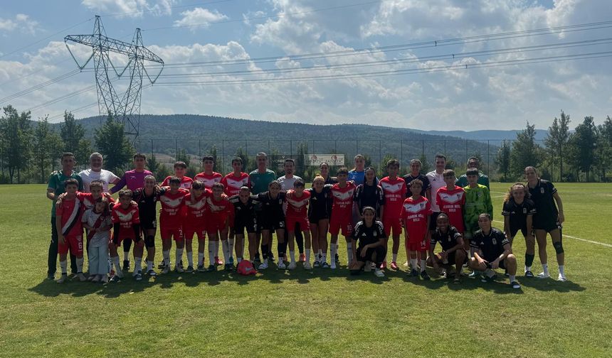 14 FK Beşiktaş ile Karşılaştı