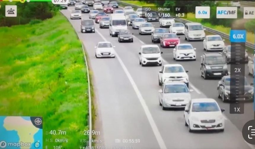 Düzce’de 140 araç trafikten men edildi