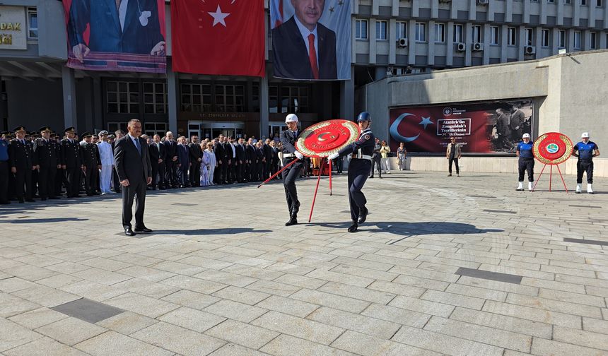 Atatürk’ün Zonguldak’a gelişi törenle kutlandı