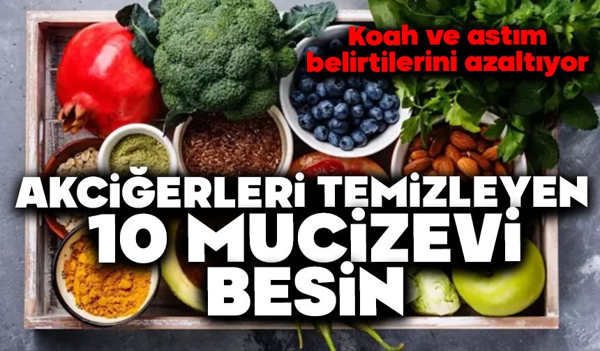 Akciğerleri Temizleyen 10 Mucize Besin! KOAH ve Astım Belirtilerini Azaltıyor