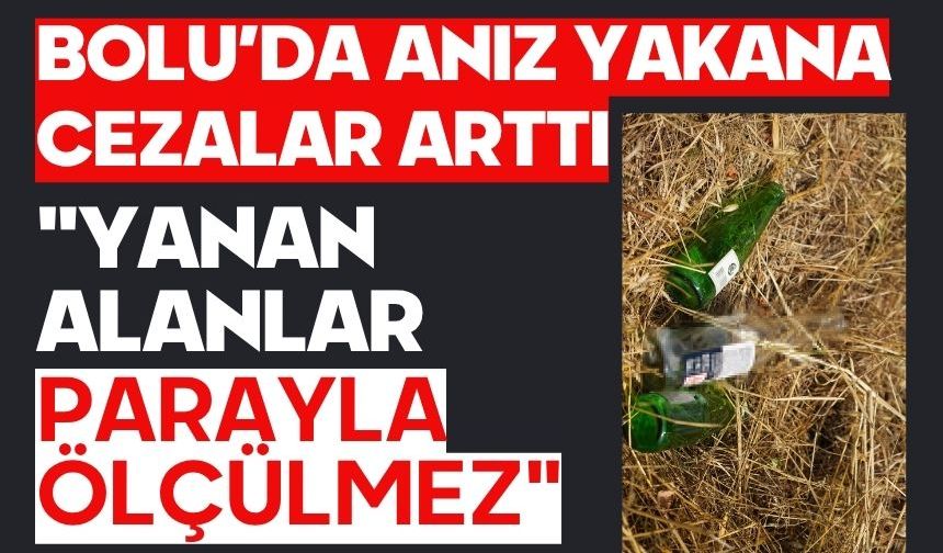Bolu’da anız yakana cezalar arttı: "Yanan alanlar parayla ölçülmez"