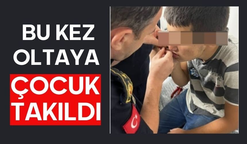 Bu kez oltaya çocuk takıldı