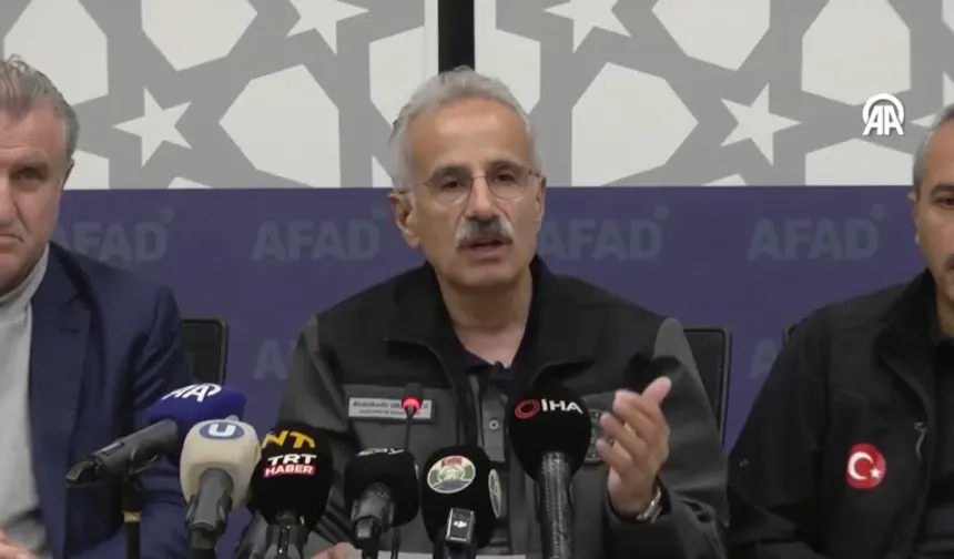 Abdulkadir Uraloğlu sel bölgesi Rize'de son durumu aktardı