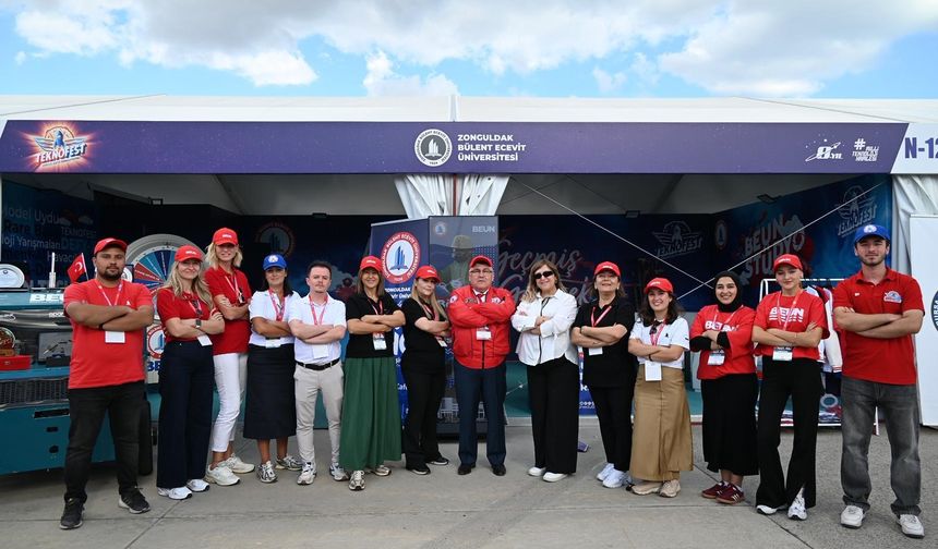 BEUN Rektörü Prof. Dr. Özölçer’den TEKNOFEST’25’e ziyaret