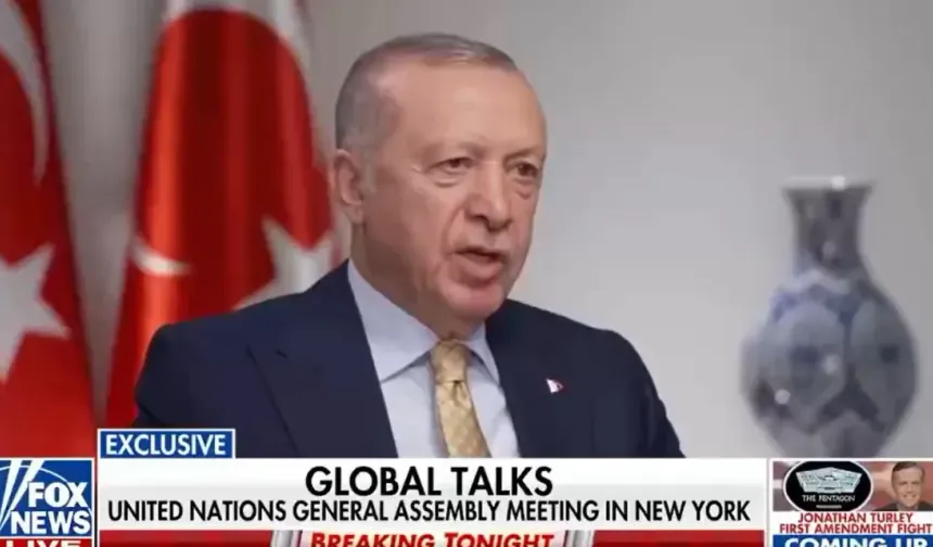 Cumhurbaşkanı Erdoğan, Fox News kanalına röportaj verdi