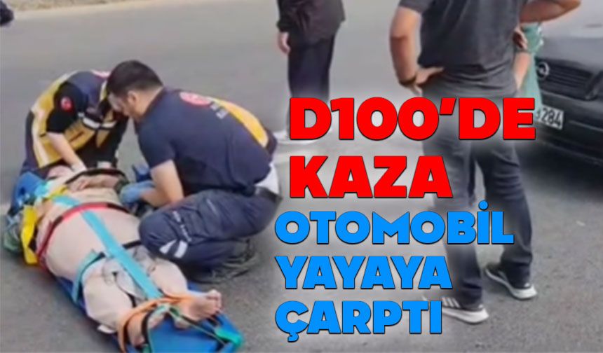 Bolu’da Otomobil Yayaya Çarptı: 1 Yaralı