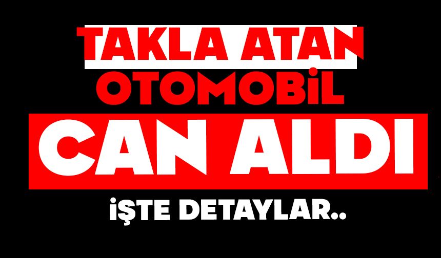 Takla atan otomobil can aldı: 1 ölü