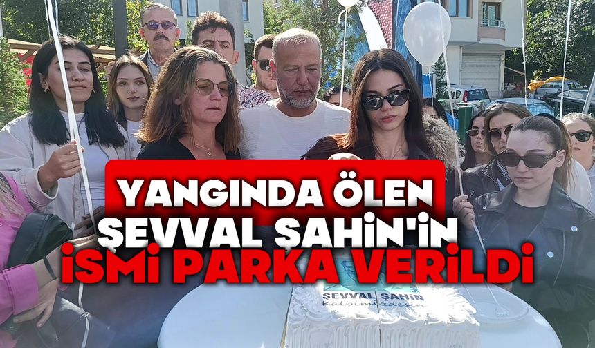 Şevval Şahin'in ismi parka verilecek