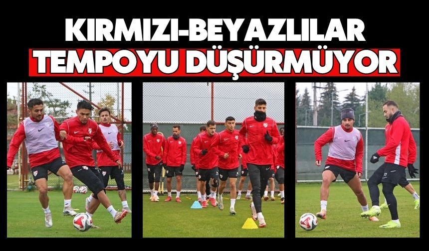 Kırmızı-beyazlılar tempoyu düşürmüyor