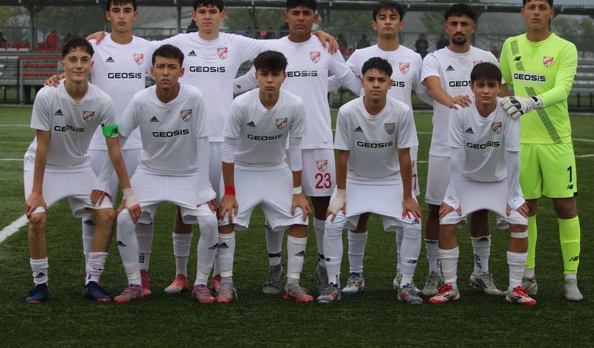 Kırmızı-beyazlı gençler sahasında Bartın Gençlerbirliği’ni 2-0 mağlup etti