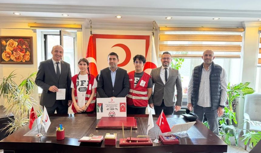 Genç yüreklerden Filistin’e umut