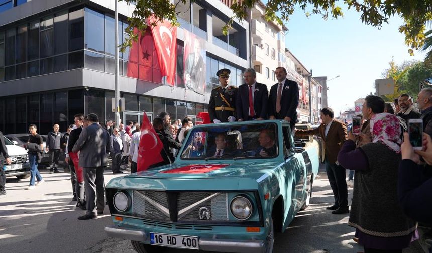 Gürsu’da düğün gibi bayram kutlaması