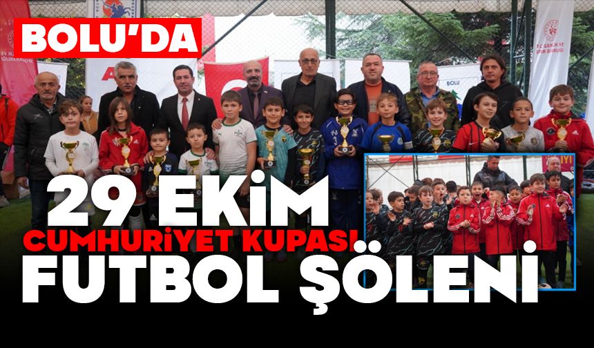 Bolu’da 29 Ekim Cumhuriyet Kupası Futbol Şöleni