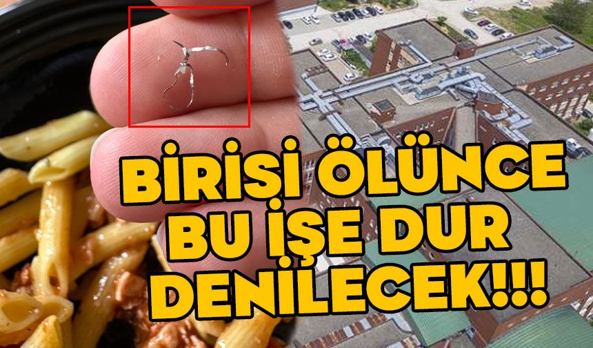 Bolu Eğitim ve Araştırma Hastanesi’nde yemek tepkisi büyüyor