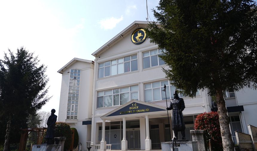 Düzce Belediyesi’nden uyarı