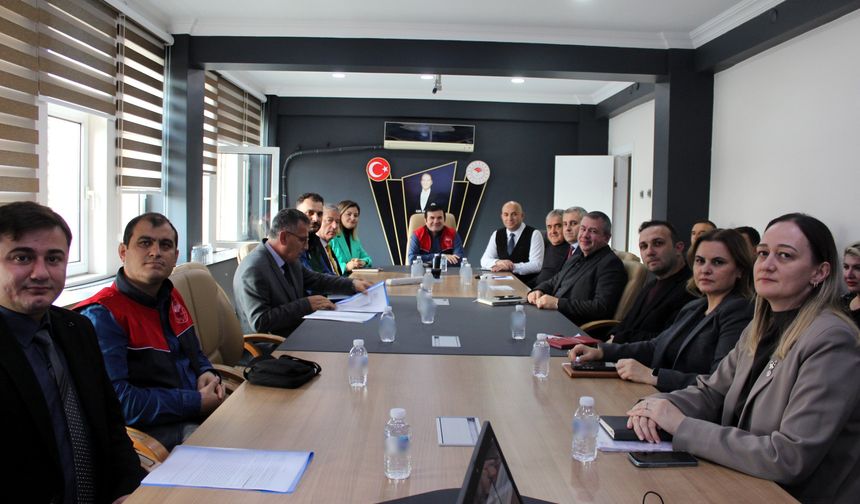 Kırklareli'de "Tarımsal Kuraklık İl Kriz Merkezi Toplantısı"