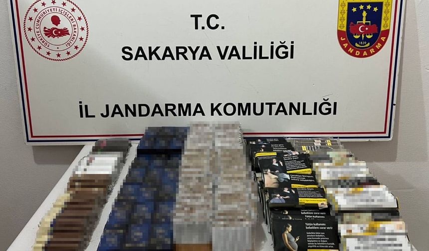 Jandarmadan 3 ilçede 3 ayrı kaçakçılık operasyonu: 3 gözaltı
