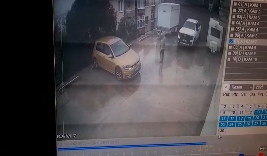 Otoparktan çıkan otomobil, 10 metrelik yükseklikten bahçeye uçtu: 1 yaralı