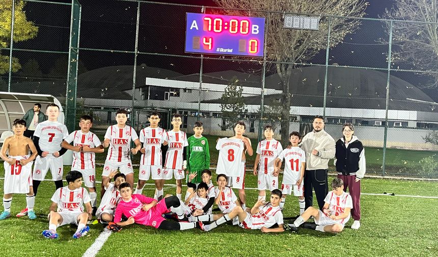 Dörtdivanspor U14 Farklı Kazandı