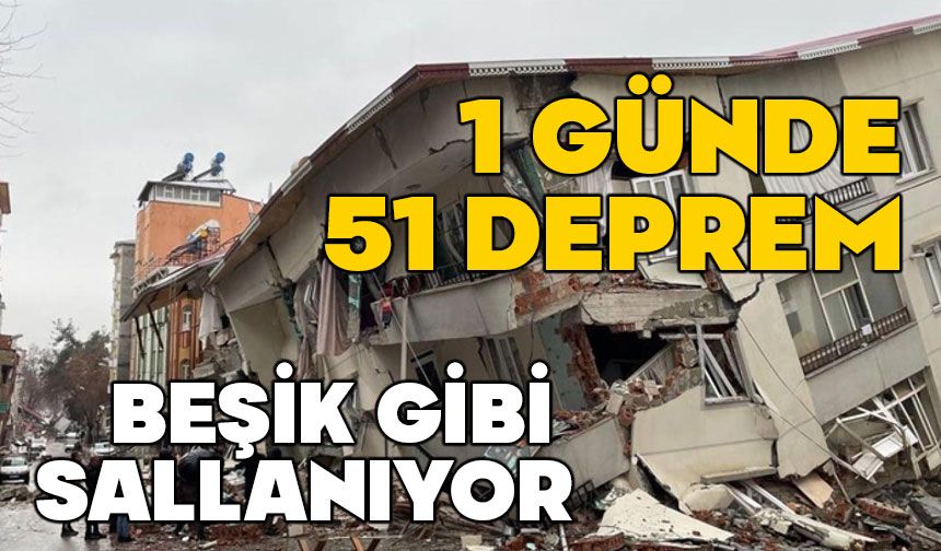 Türkiye'nin bu ili beşik gibi sallanıyor