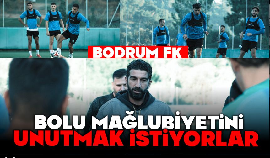 Bolu Mağlubiyetini Unutmak İstiyorlar! Bodrum FK, İstanbulspor Maçına Hazırlanıyor