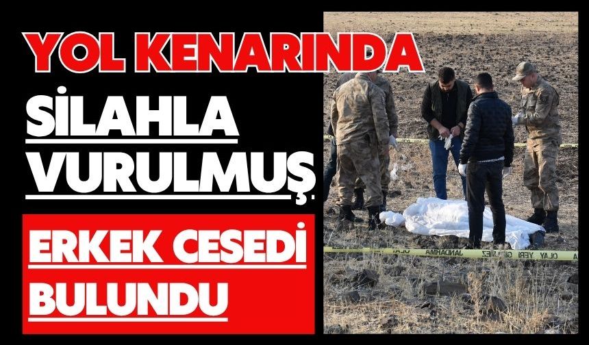 Yol kenarında silahla vurulmuş erkek cesedi bulundu