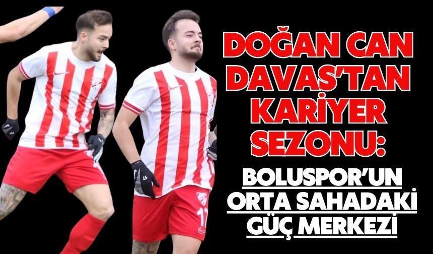 Doğan Can Davas’tan Kariyer Sezonu: Boluspor’un Orta Sahadaki Güç Merkezi