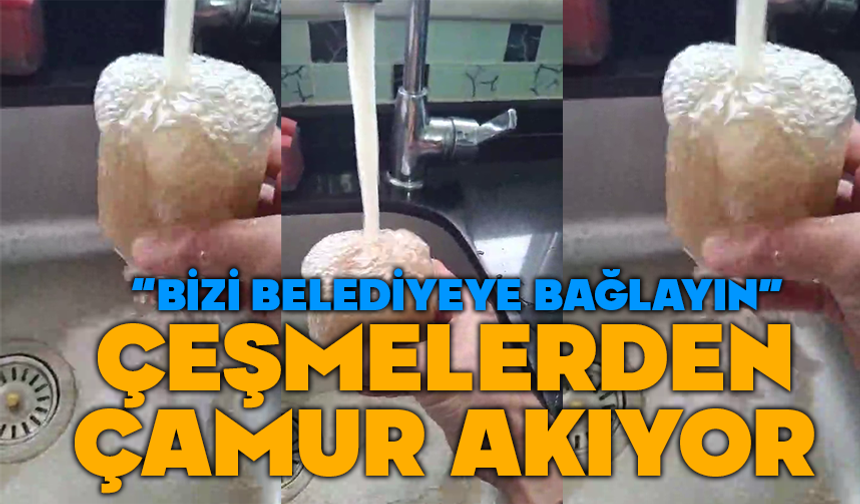 Bolu'da köyde çamurlu su isyanı