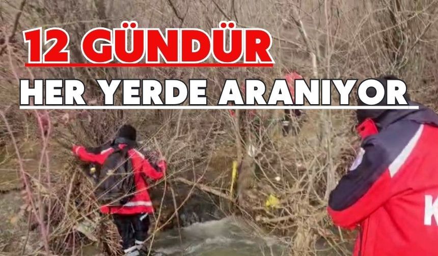 12 gündür her yerde aranıyor