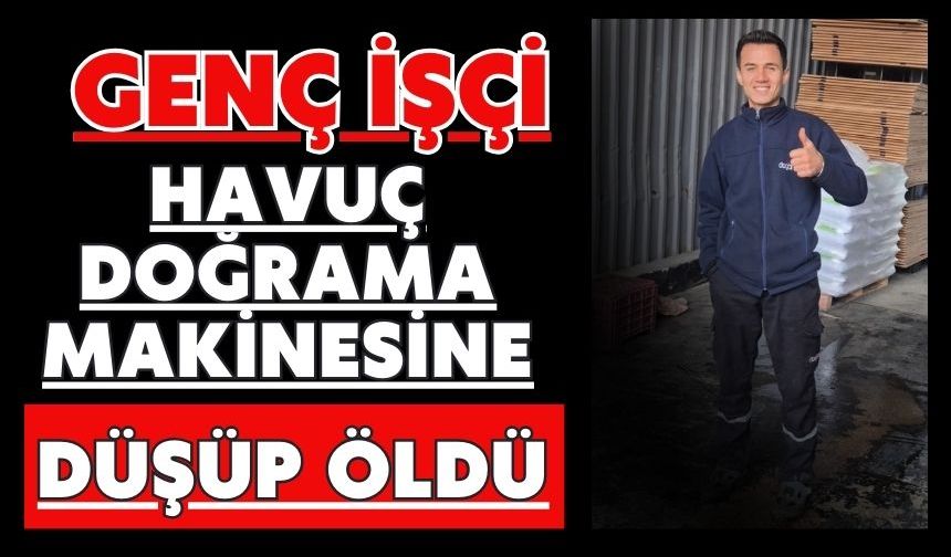 Genç işçi havuç doğrama makinesine düşüp öldü