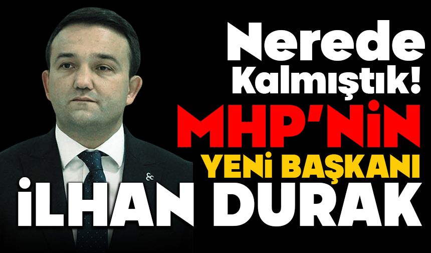 İlhan Durak Yeniden MHP Bolu İl Başkanı