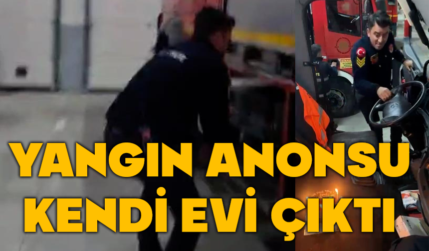 Bolu’da İtfaiyecilere Yakışır Doğum Günü Sürprizi