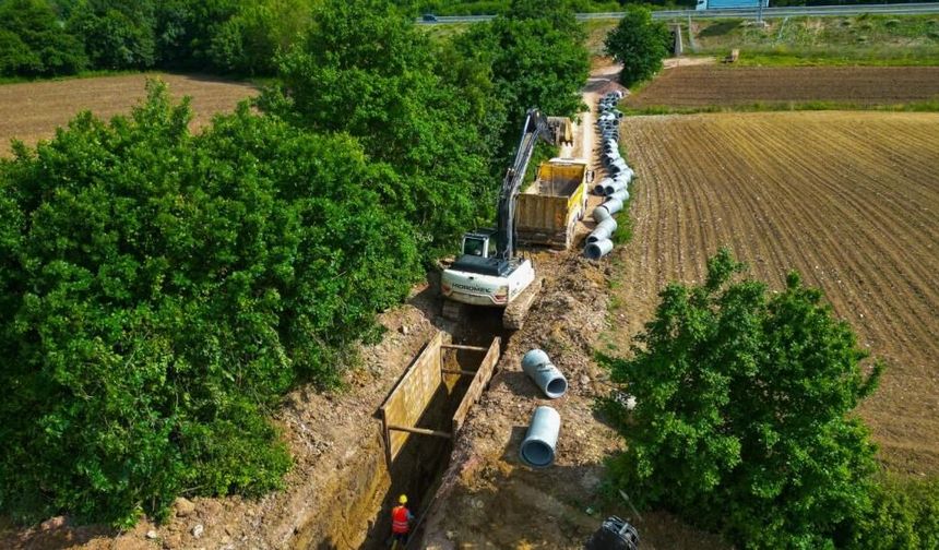 Ferizli'ye 5 bin metrelik hat yeni hat döşeniyor