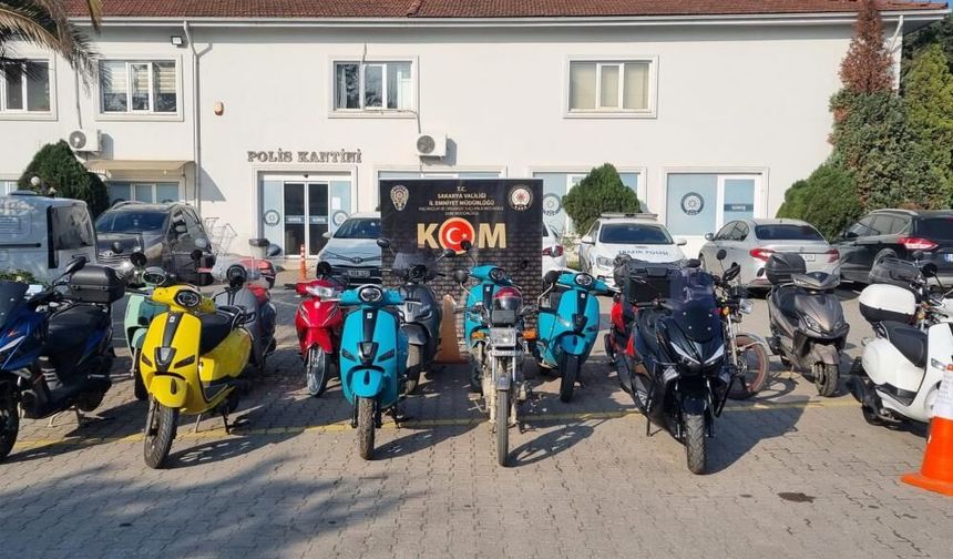 Motosiklette vergi ve ehliyet dolandırıcılarına 19 ilde operasyon: 3 tutuklama