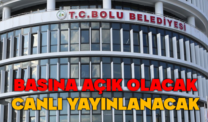 Bolu'da başkan vekili seçimi açık olacak