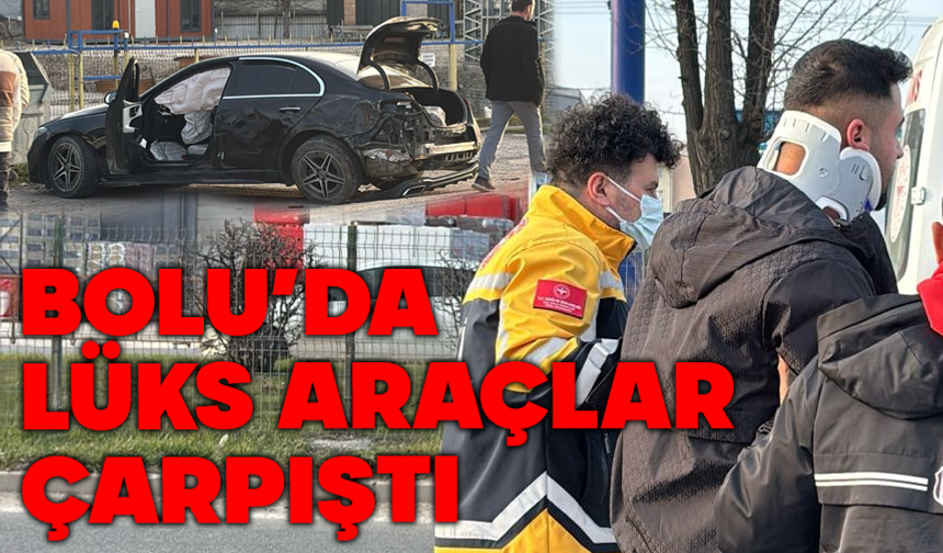 Bolu'da kaza 4 yaralı