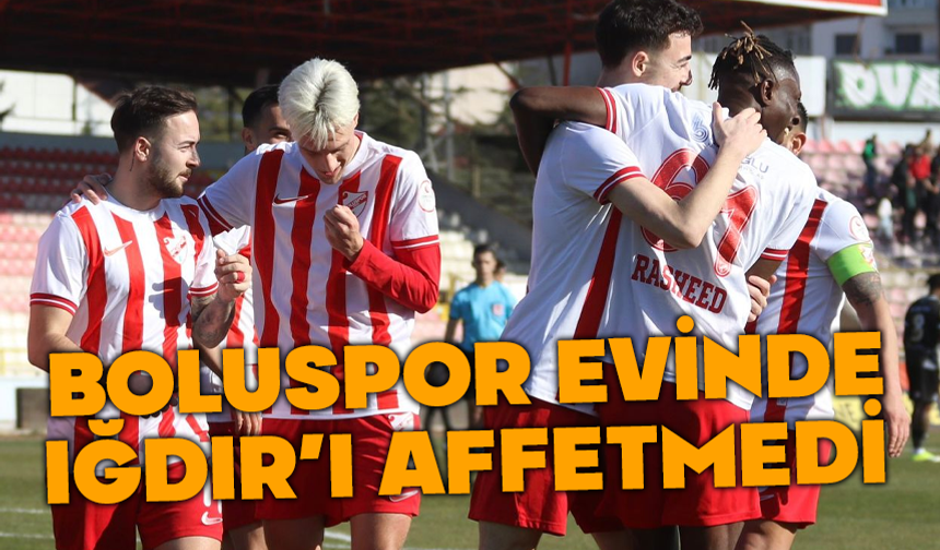Boluspor, evinde affetmedi