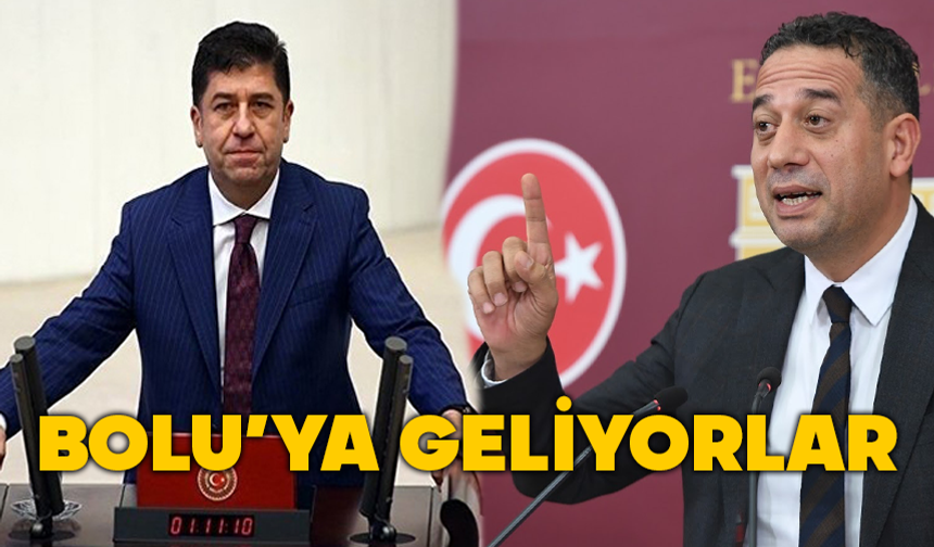 CHP’li Tüzün ve Başarır’dan Bolu’ya Destek Ziyareti