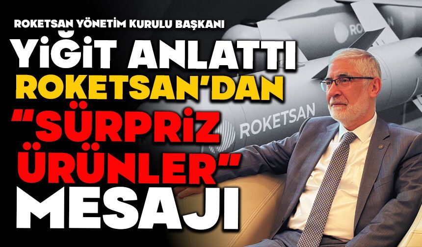 ROKETSAN’dan “sürpriz ürünler” mesajı