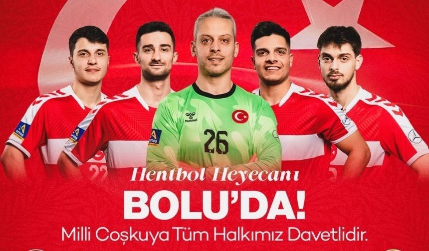 Bolu, Erkek A Milli Hentbol Maçına Ev Sahipliği Yapacak