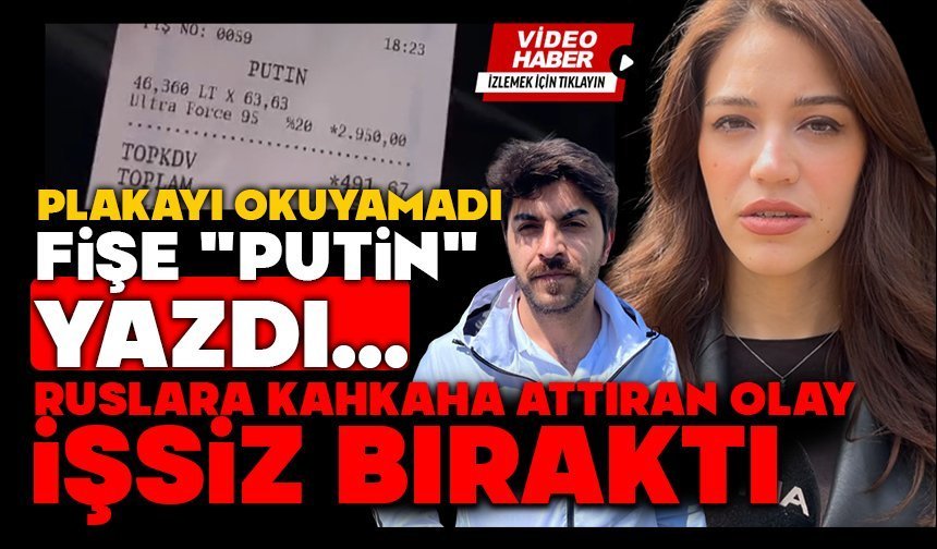 Plakayı okuyamadı, fişe "Putin" yazdı... Ruslara kahkaha attıran olay işsiz bıraktı