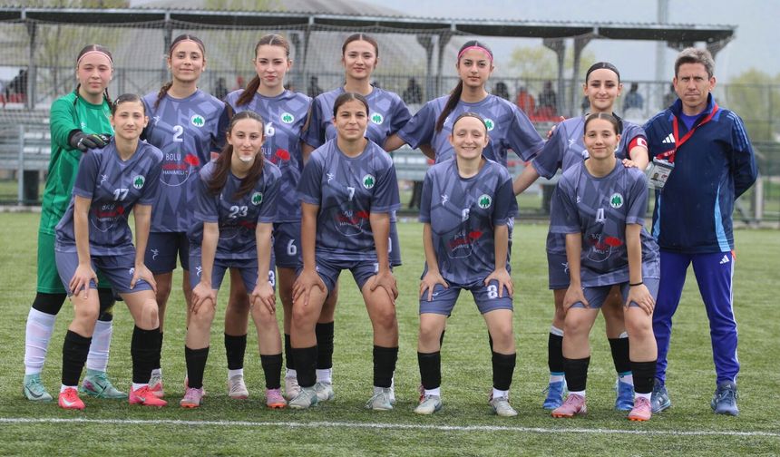Kadınlar 3. Lig’de Bolu Gençlikspor’a Soğuk Duş