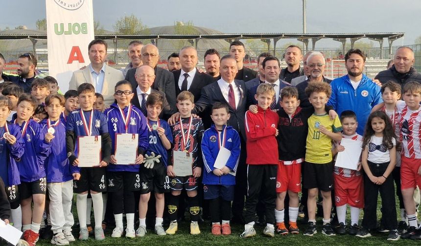 Bolu’da Minikler Futbol Turnuvası Büyük İlgi Gördü